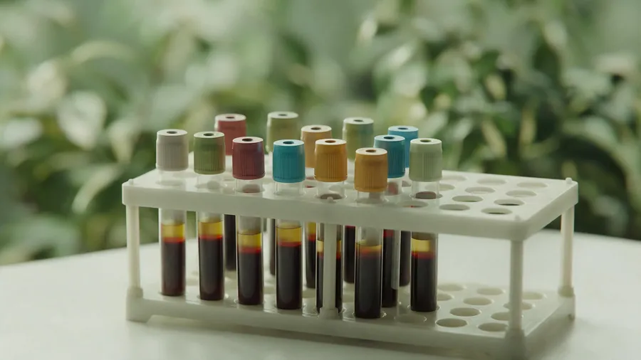Blood test analysis
