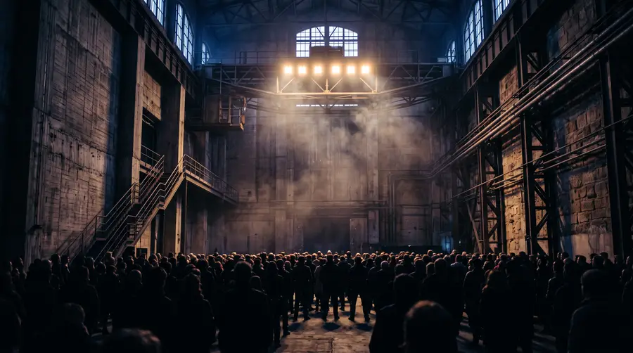 Berghain, live room in Berlin