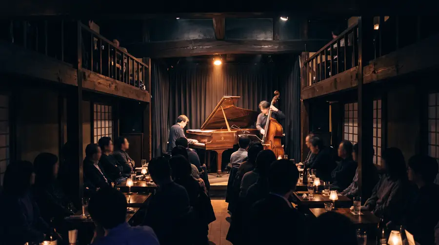 Blue Note Tokyo, live room in Tokyo